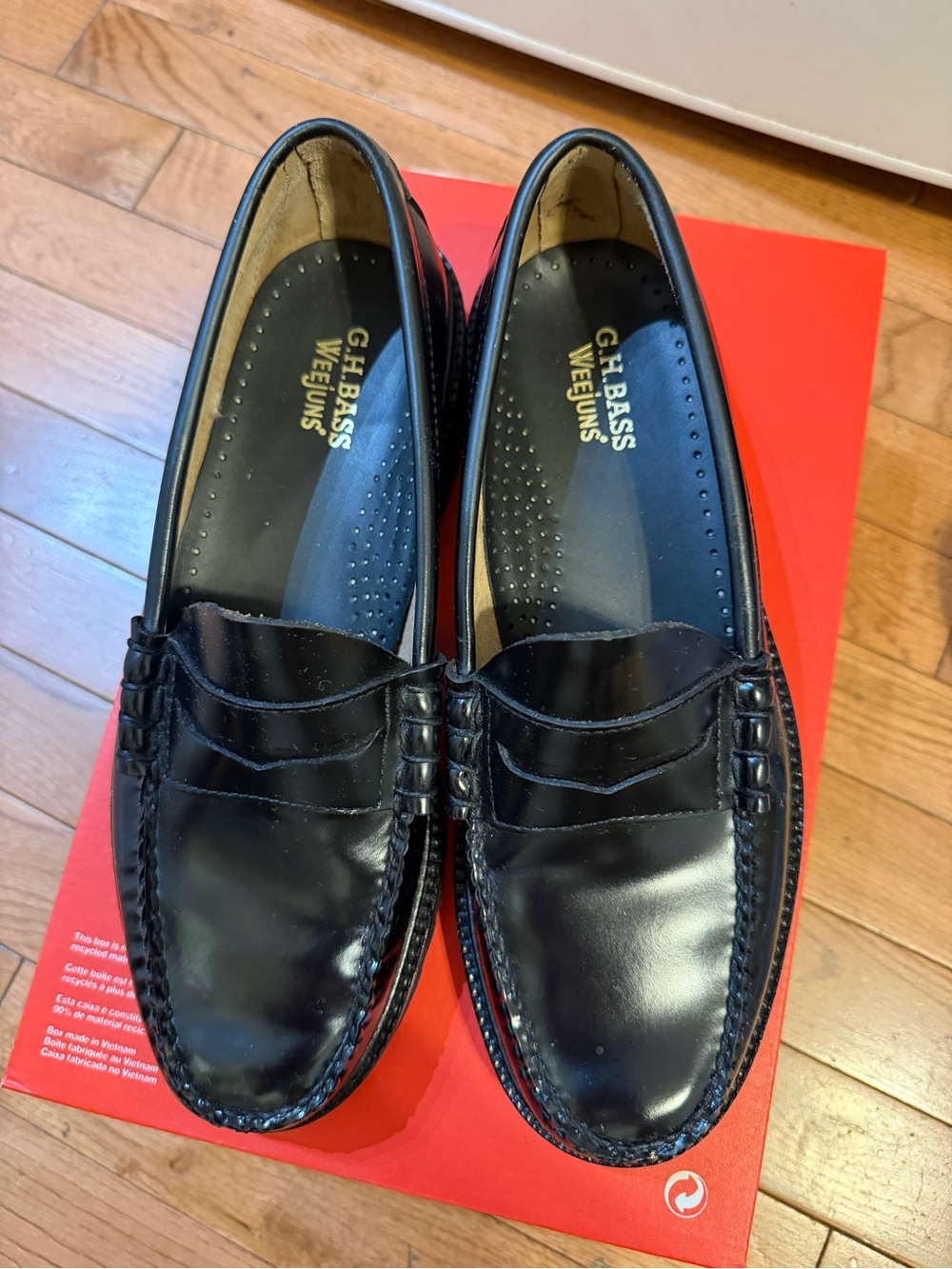 GH Bass - Mens Larson Lug Weejun Loafers - Picture 2 of 4